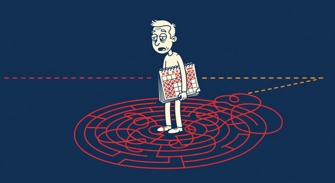 Sales rep stuck in a long winding discovery process